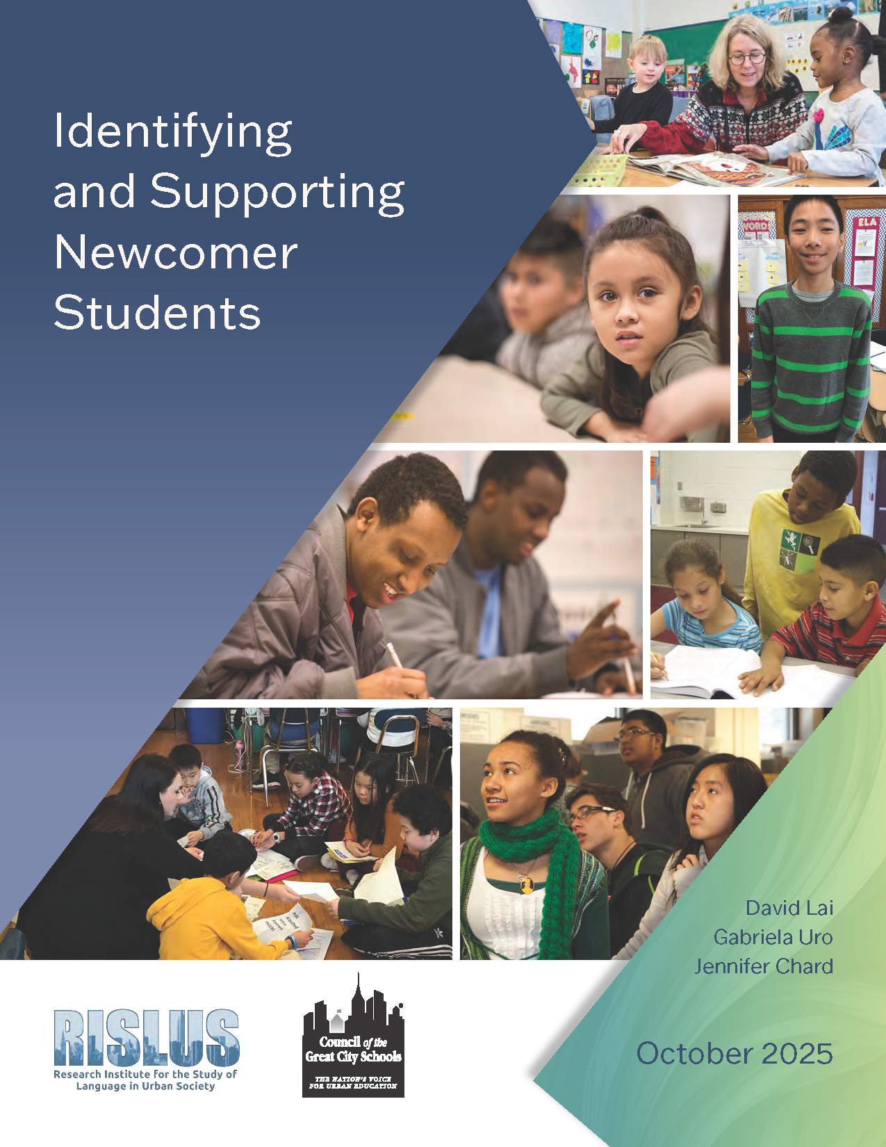 CGCS Identifying and Supporting Necomer Students Report